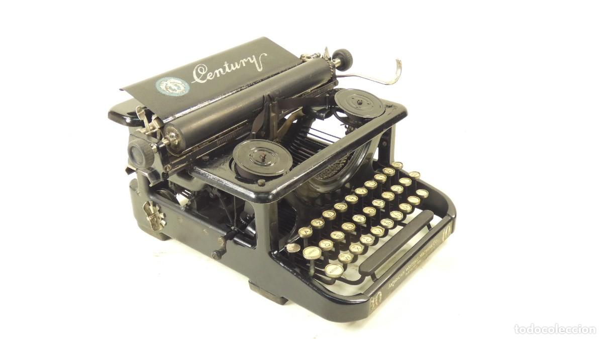Antig&uuml;edades: Maquina de escribir CENTURY N&ordm;10 A&Ntilde;O 1919 Typewriter Schreibmaschine