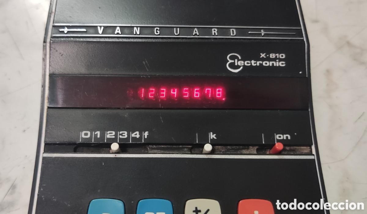 Antig&uuml;edades: Calculadora Vanguard X-810 - Foto 6
