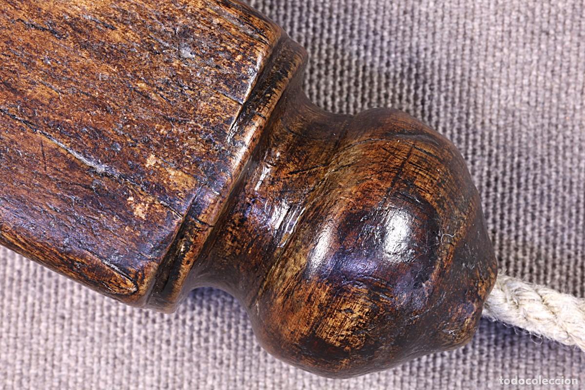 Antig&uuml;edades: Plomada completa. Cabeza integrada. Complete plumb bob. Integrated head. - Foto 8