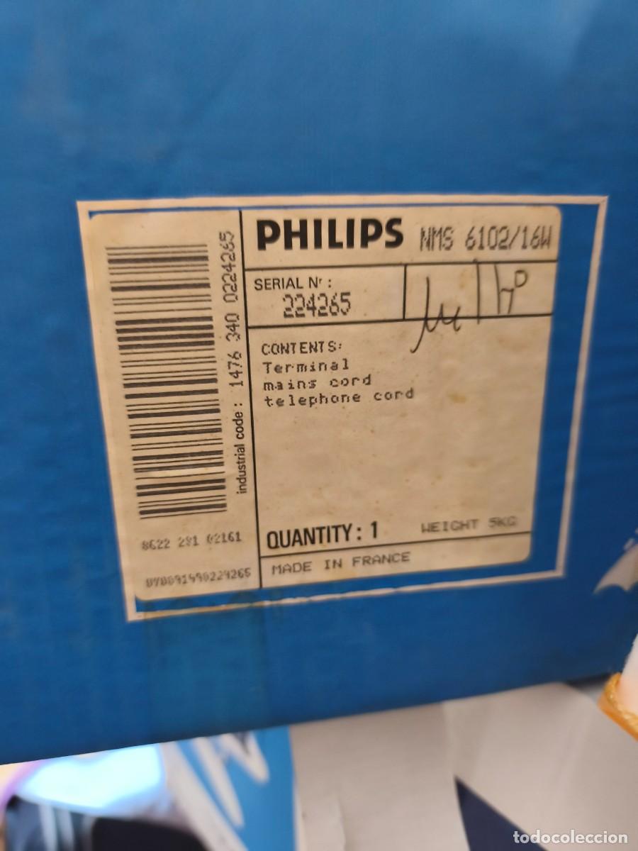 Tel&eacute;fonos: terminal telem&aacute;tico Philips NMS 6102/16W