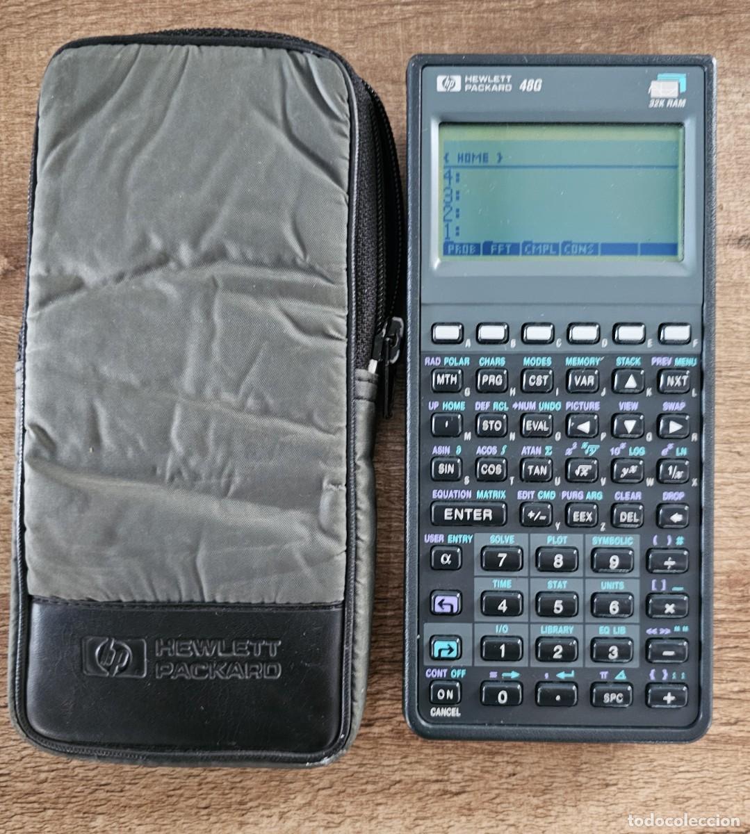 Antig&uuml;edades: CALCULADORA Hewlett-Packard HP 48G 32K RAM con Funda