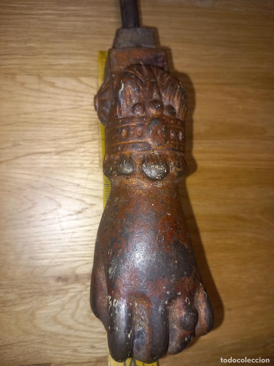 Antig&uuml;edades: Antigua aldaba siglo xix ? - Foto 5