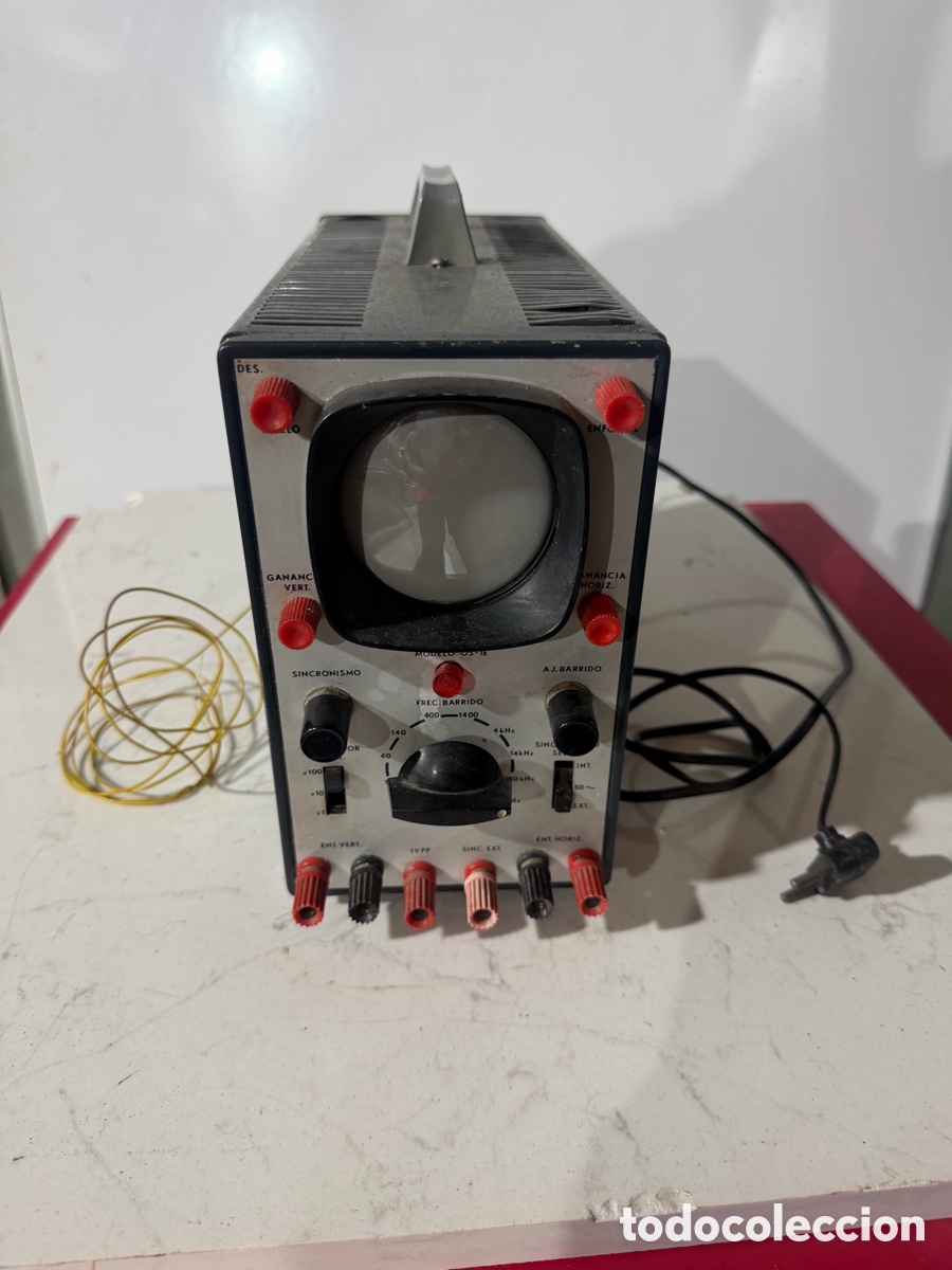 Antig&uuml;edades: Osciloscopio Antiguo Retexki OS-1E