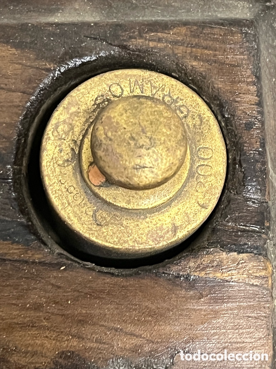 Antig&uuml;edades: Antiguo juego de pesas COBOS Barcelona - Foto 7