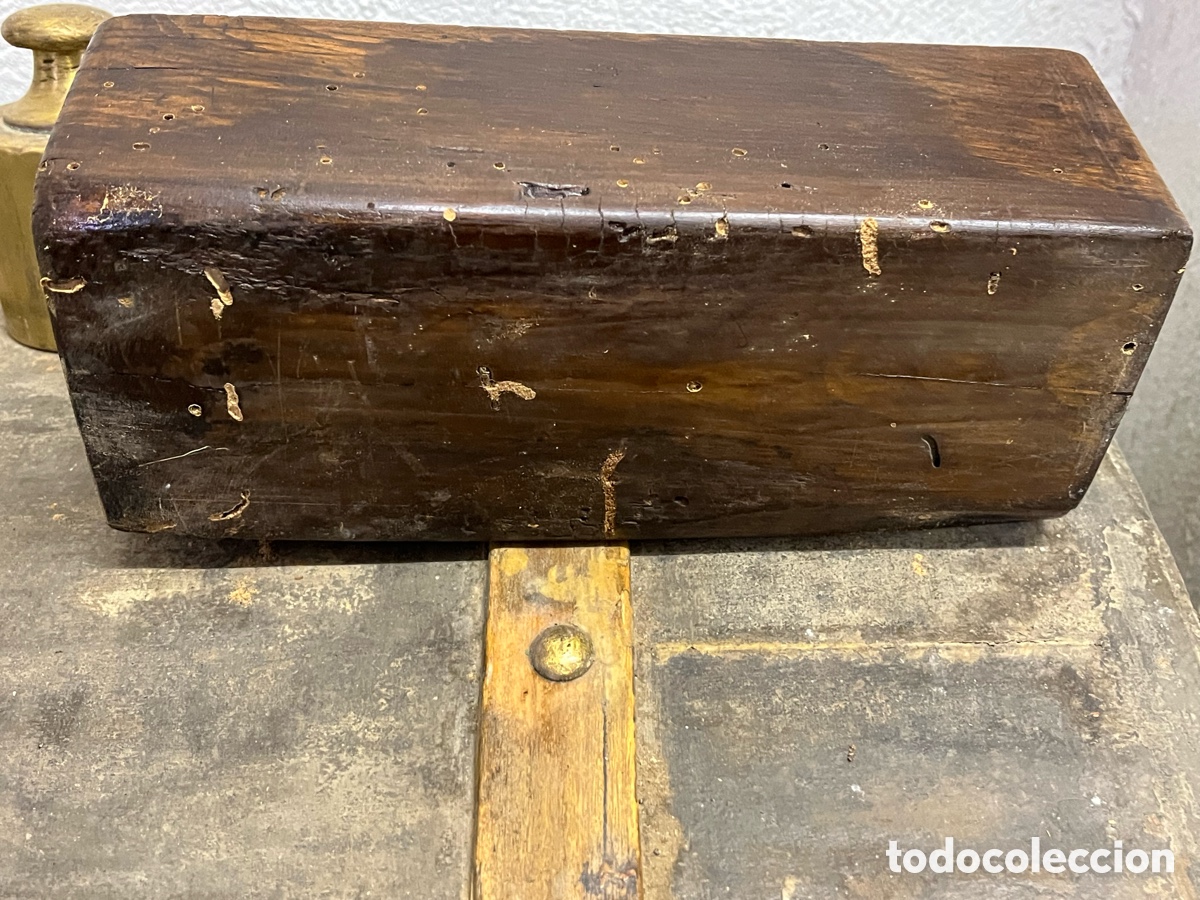 Antig&uuml;edades: Antiguo juego de pesas COBOS Barcelona - Foto 13