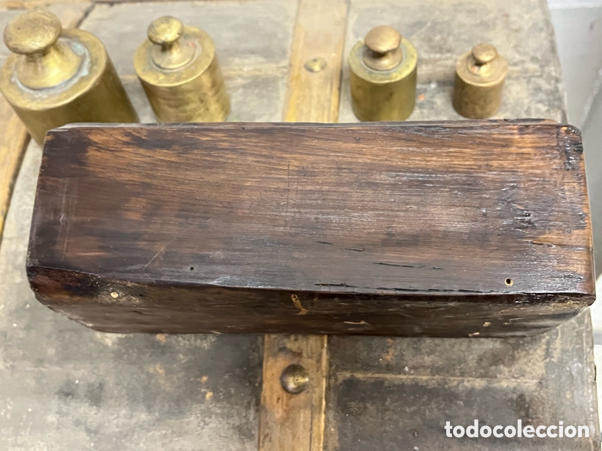 Antig&uuml;edades: Antiguo juego de pesas COBOS Barcelona - Foto 15