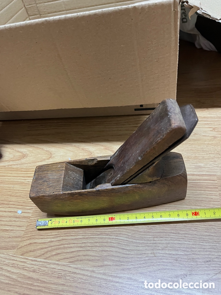 Antig&uuml;edades: Lote de cepillos y garlopas antiguos - Foto 15