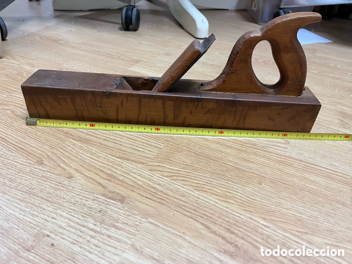 Antig&uuml;edades: Lote de cepillos y garlopas antiguos - Foto 28