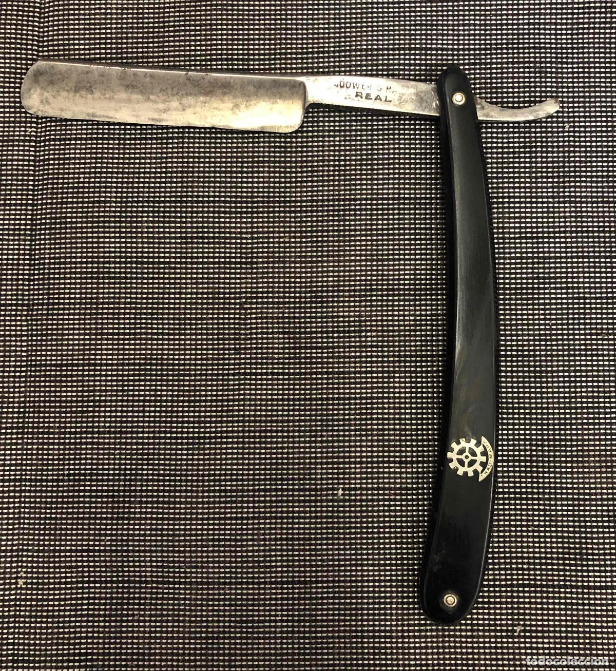 Antig&uuml;edades: NAVAJA DE AFEITAR REAL SEFFIELD ENGLAND. N&ordm; 220