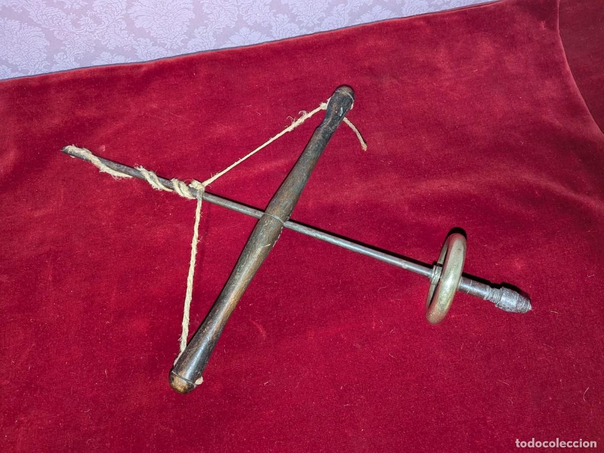 Antig&uuml;edades: CURIOSO TALADRO MANUAL SIGLO XIX - Foto 2