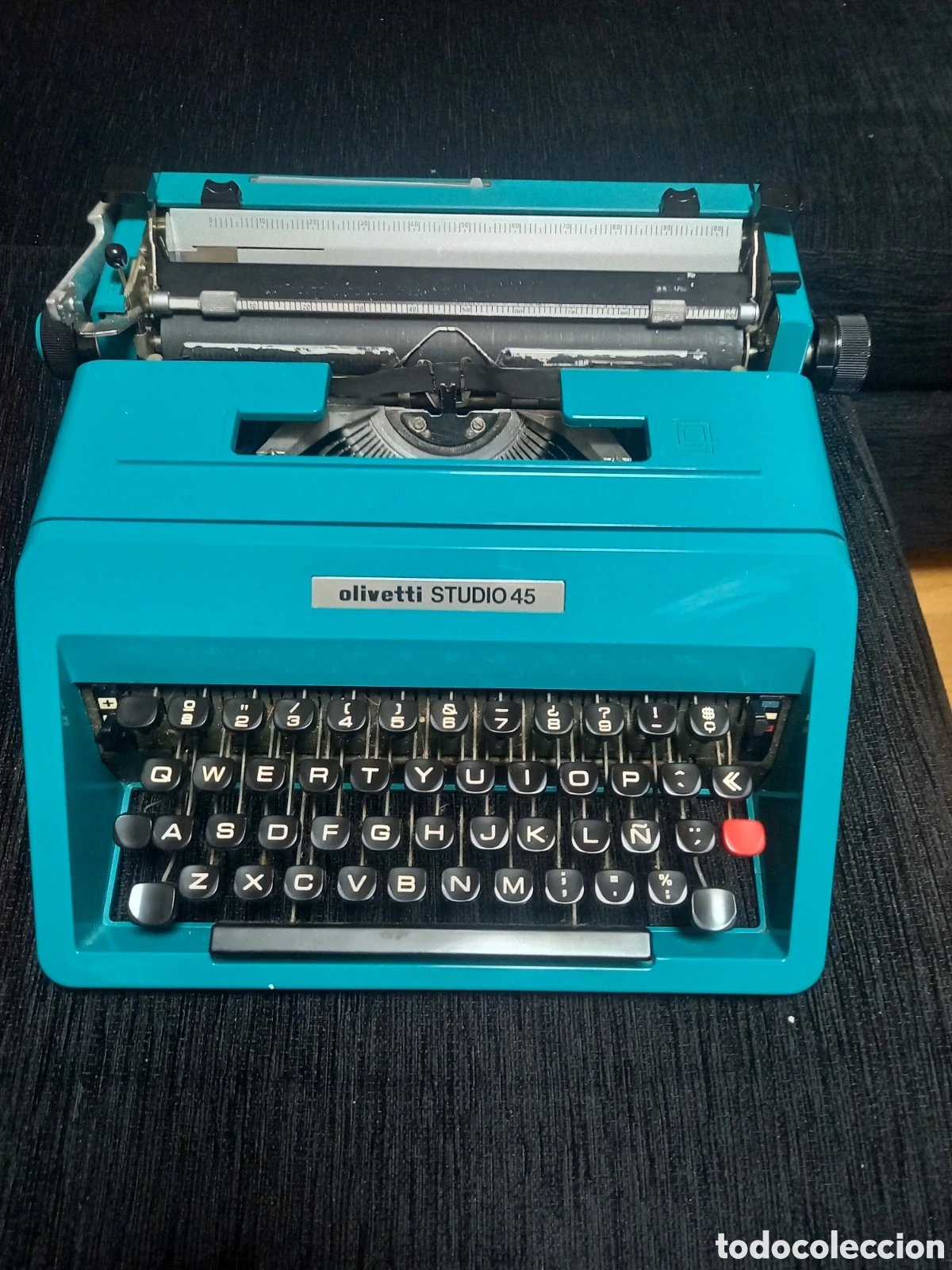 Antig&uuml;edades: M&aacute;quina de escribir vintage Olivetti Studio 45 (Perfecto estado)