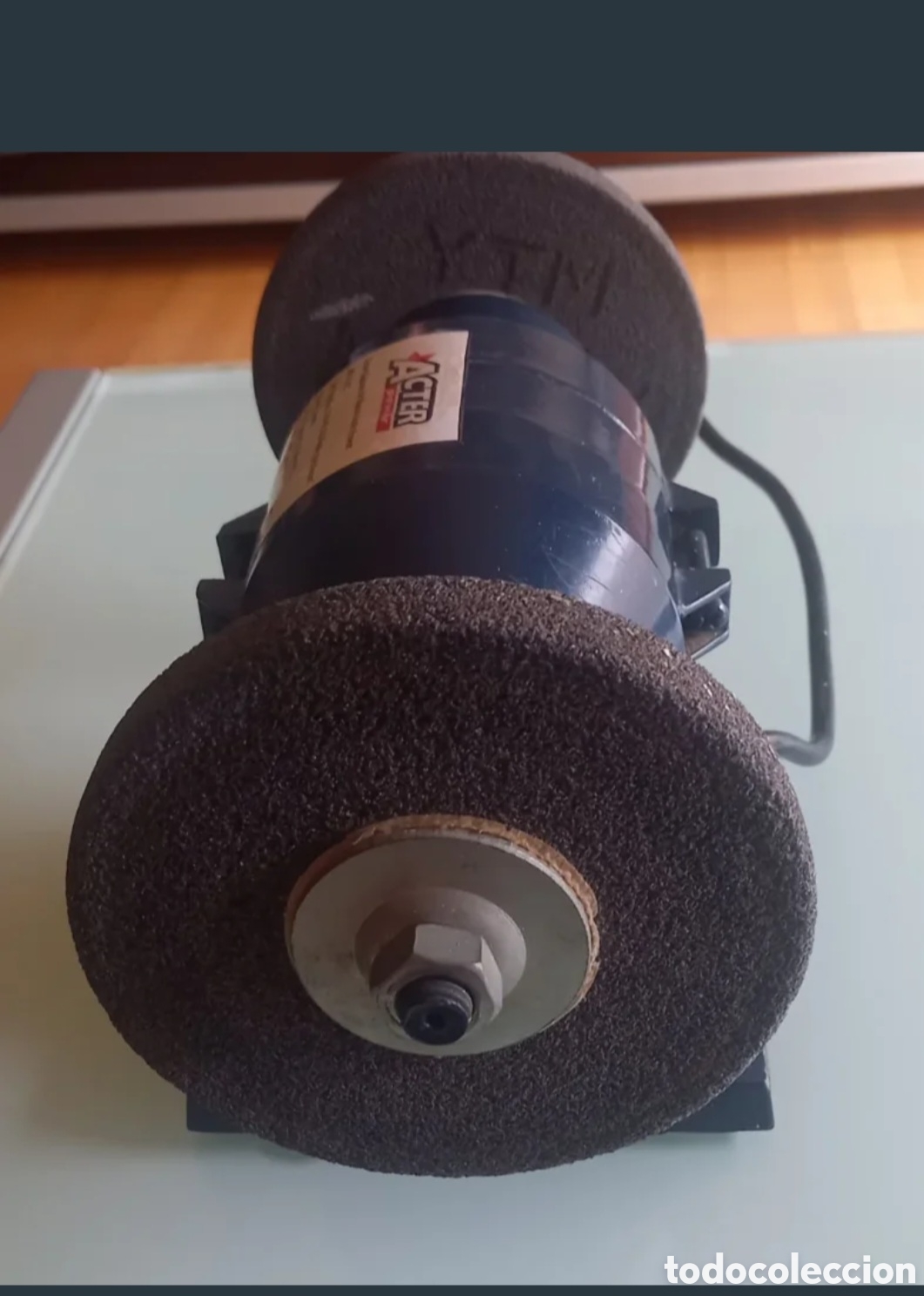 Antig&uuml;edades: Esmeriladora / Amoladora de banco Acter Power MD125C