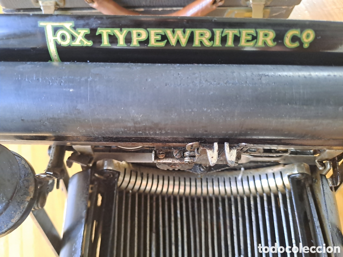Antig&uuml;edades: M&aacute;quina de escribir Fox portable 1 - Foto 5