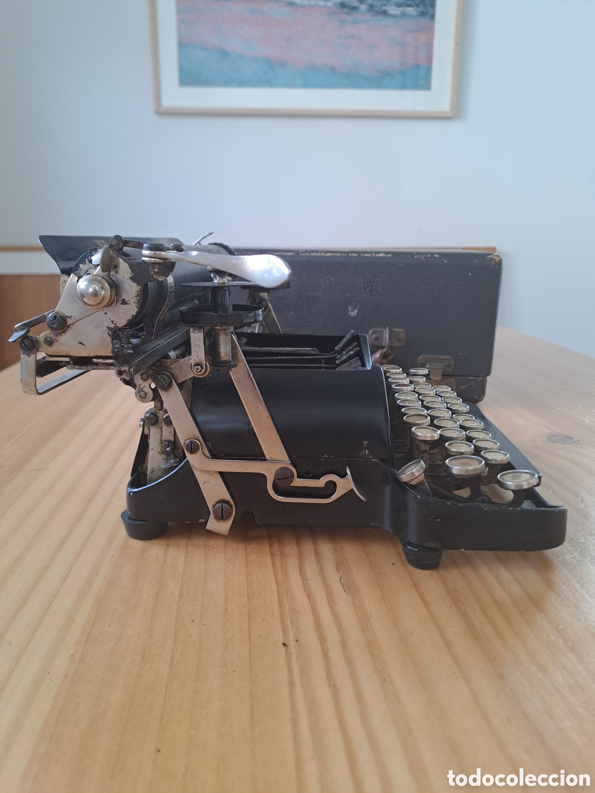 Antig&uuml;edades: M&aacute;quina de escribir Fox portable 1 - Foto 6