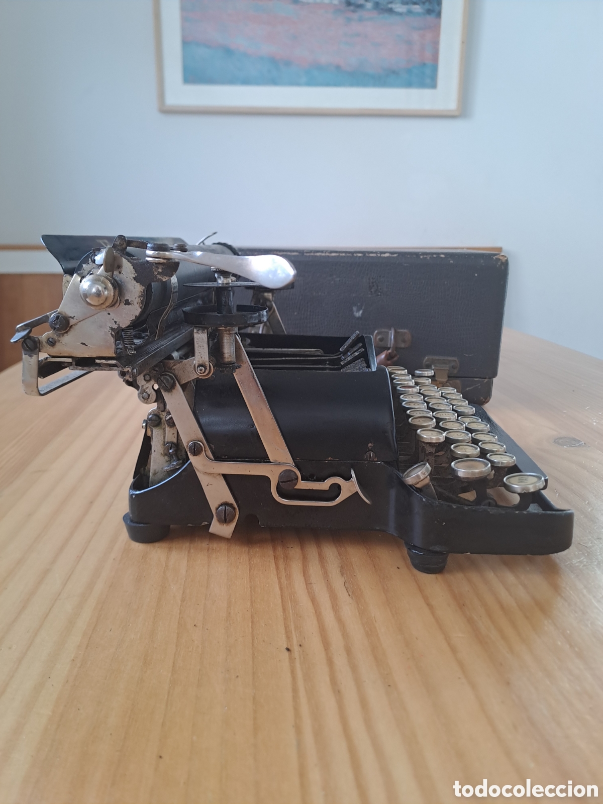 Antig&uuml;edades: M&aacute;quina de escribir Fox portable 1 - Foto 7