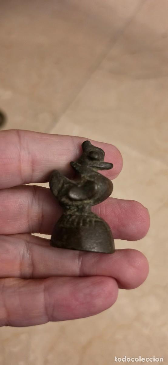 Antig&uuml;edades: Conjunto pesas opio siglo XIX - Foto 7