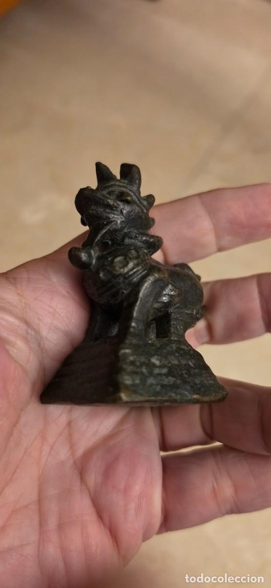 Antig&uuml;edades: Conjunto pesas opio siglo XIX - Foto 3
