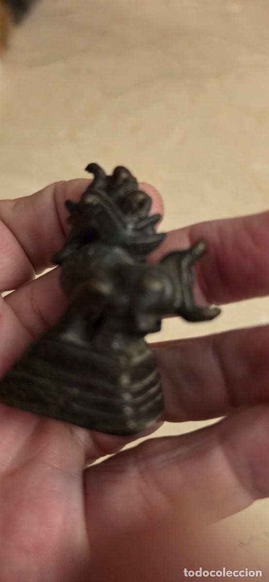 Antig&uuml;edades: Conjunto pesas opio siglo XIX - Foto 7