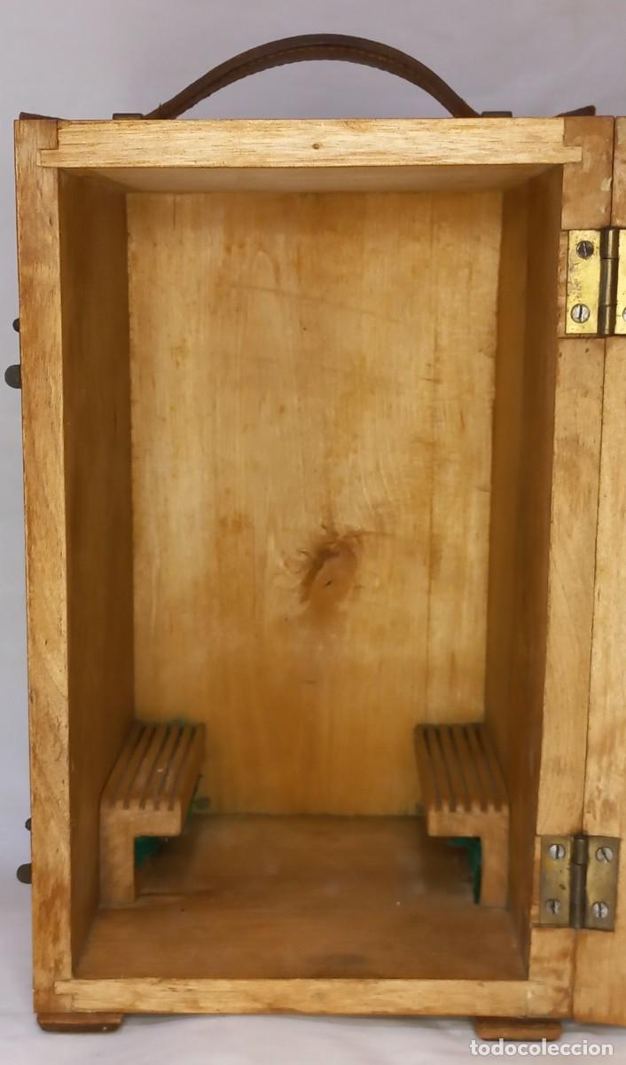 Antig&uuml;edades: ANTIGUO MICROSCOPIO KAVEX JUNIOR CON TRANSPORTIN E INSTRUCCIONES - Foto 8