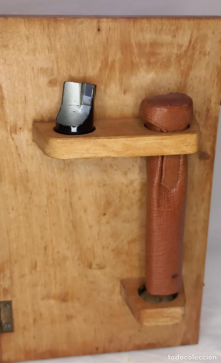 Antig&uuml;edades: ANTIGUO MICROSCOPIO KAVEX JUNIOR CON TRANSPORTIN E INSTRUCCIONES - Foto 9
