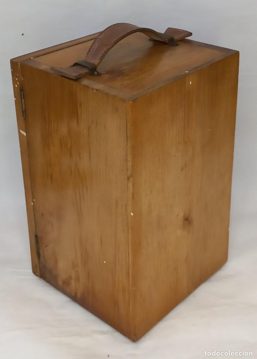 Antig&uuml;edades: ANTIGUO MICROSCOPIO KAVEX JUNIOR CON TRANSPORTIN E INSTRUCCIONES - Foto 14