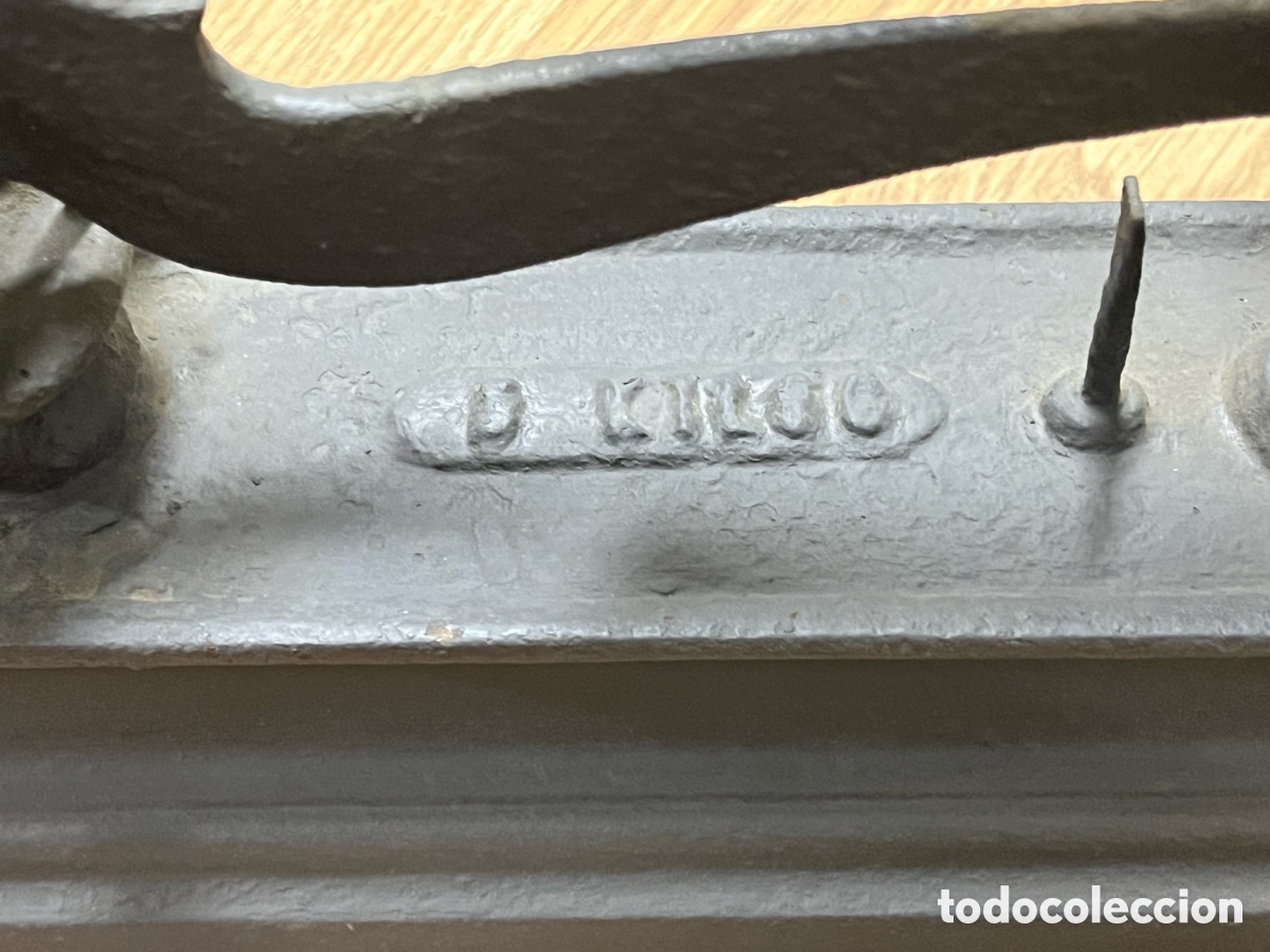 Antig&uuml;edades: Balanza antigua de 5 kg con platos - Foto 6