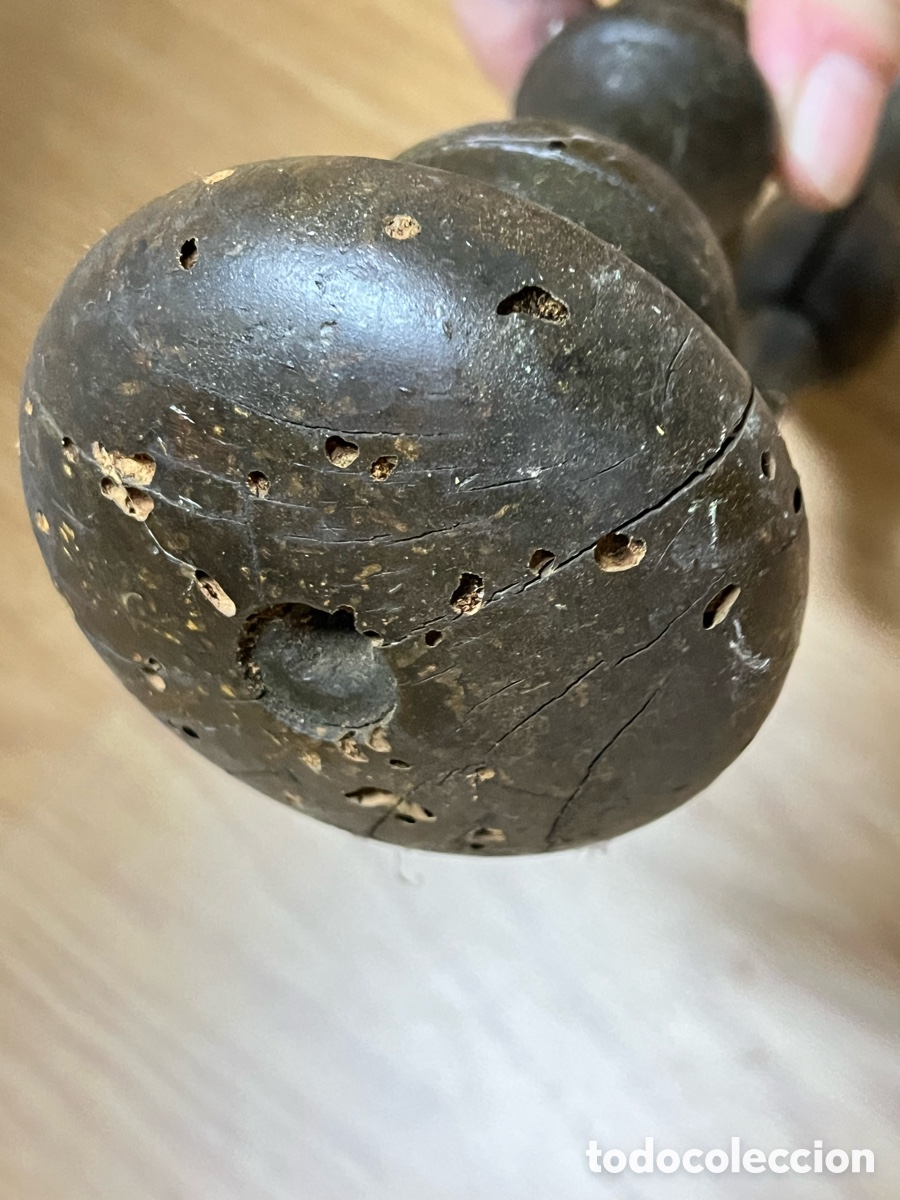 Antig&uuml;edades: Berbiqu&iacute; antiguo de carpintero con broca - Foto 6