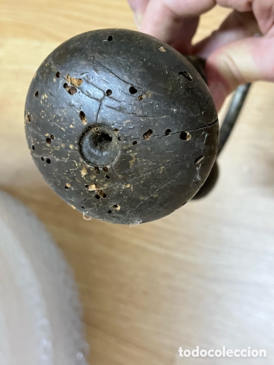 Antig&uuml;edades: Berbiqu&iacute; antiguo de carpintero con broca - Foto 7