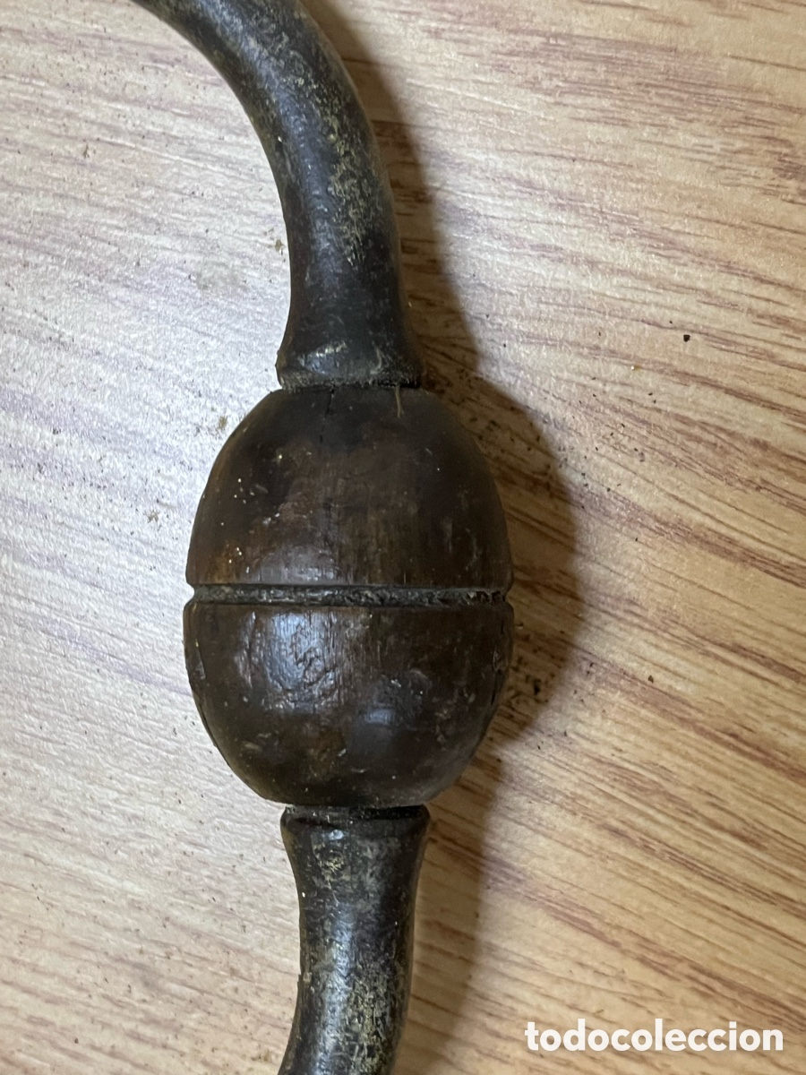 Antig&uuml;edades: Berbiqu&iacute; antiguo de carpintero con broca - Foto 10