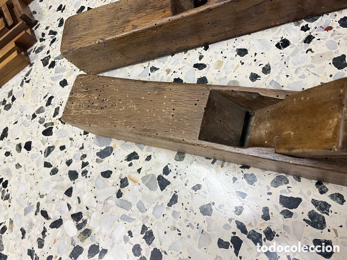 Antig&uuml;edades: Cepillos y garlopas antiguas de carpintero - Foto 19