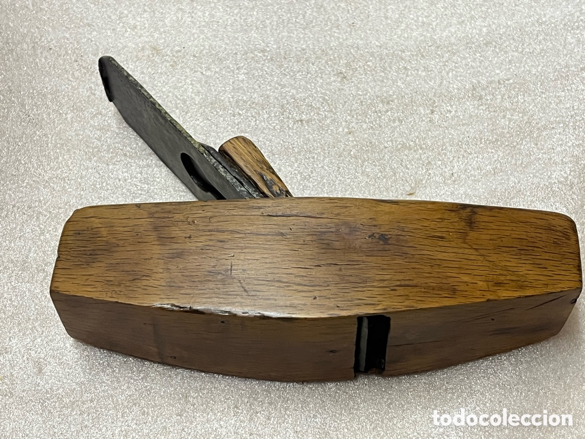Antig&uuml;edades: Cepillo antiguo de carpintero marcado - Foto 7