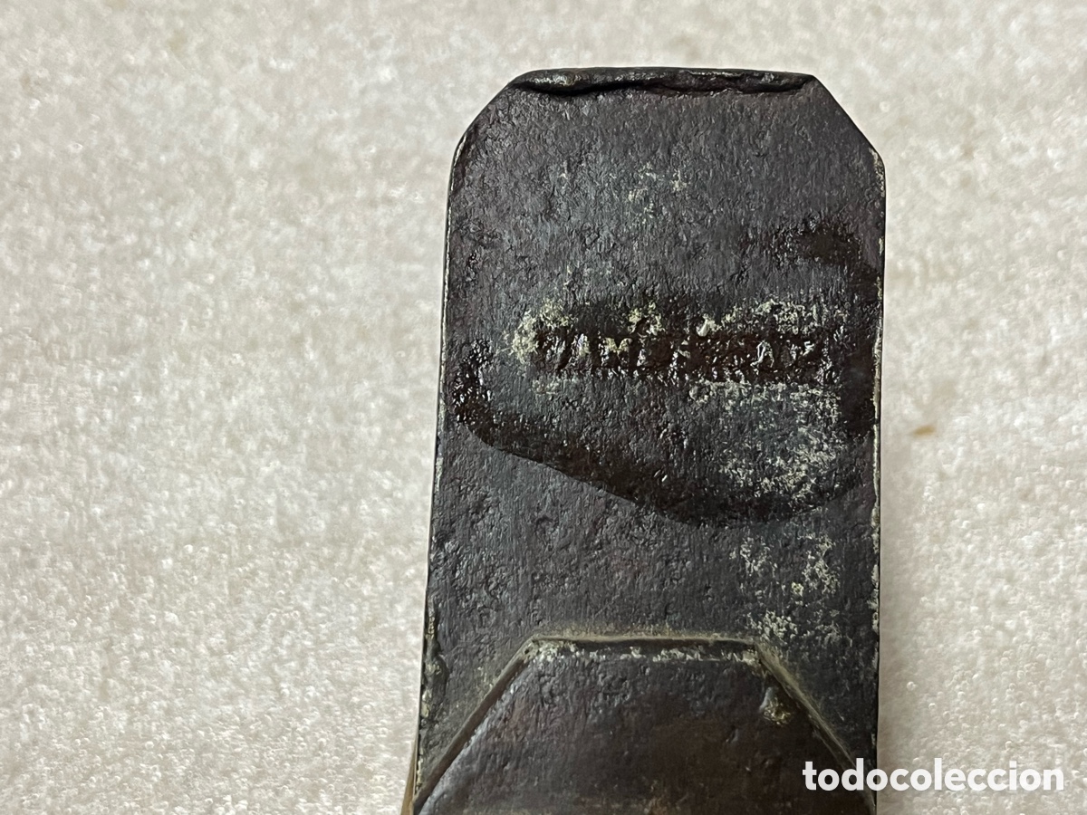 Antig&uuml;edades: Cepillo antiguo de carpintero marcado - Foto 9