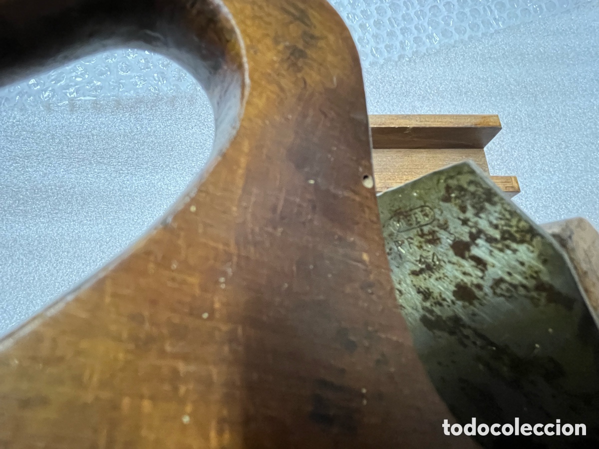 Antig&uuml;edades: Cepillo antiguo especial de carpintero - Foto 3