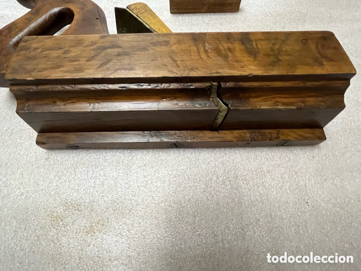 Antig&uuml;edades: Cepillo antiguo especial de carpintero - Foto 5