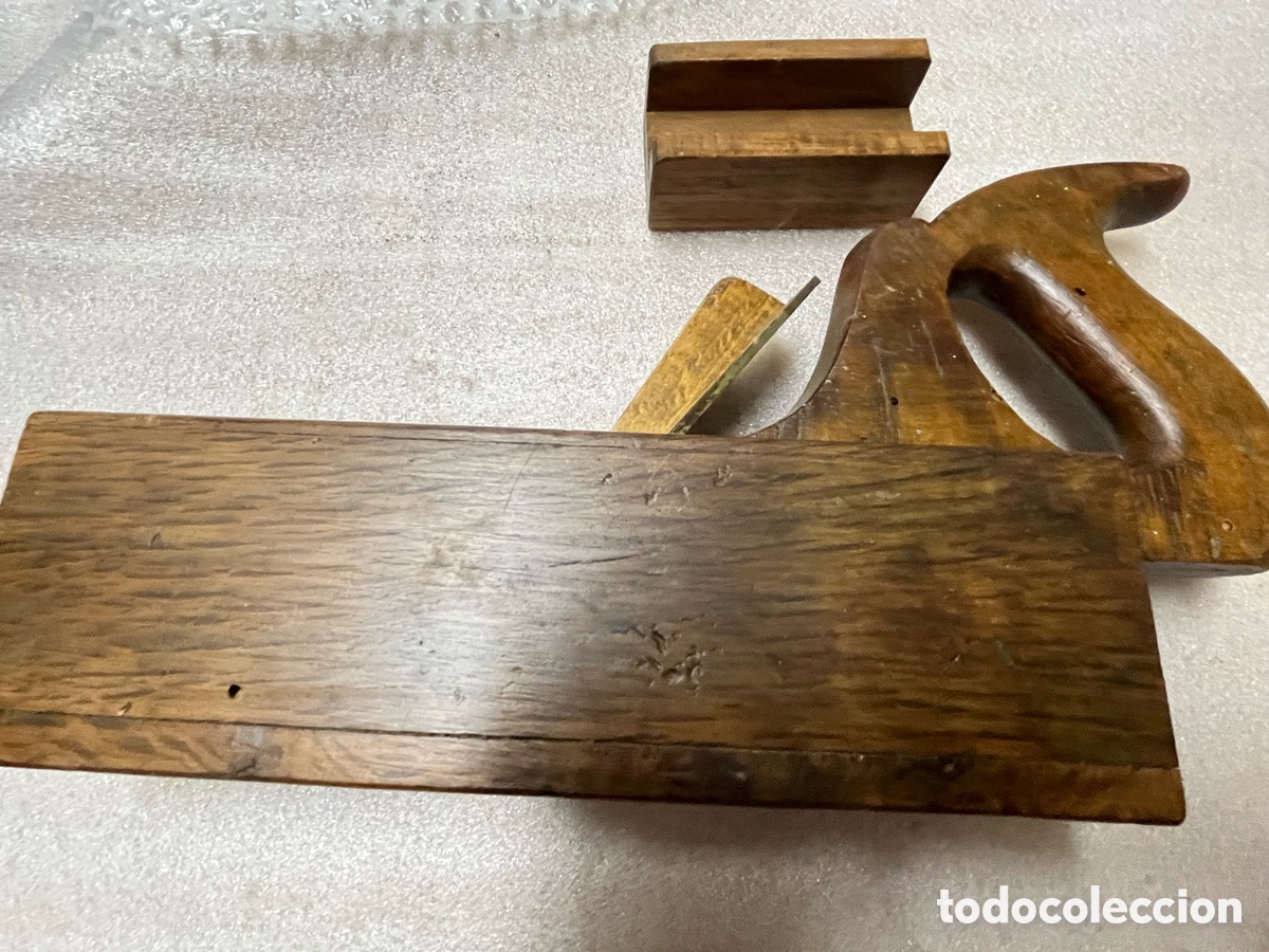 Antig&uuml;edades: Cepillo antiguo especial de carpintero - Foto 6