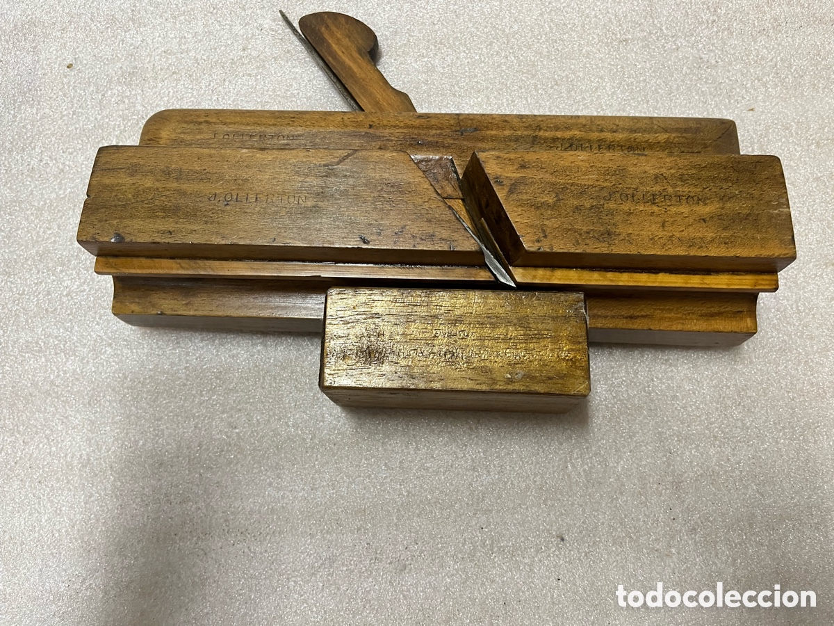 Antig&uuml;edades: Cepillo de carpintero J. OLLERTON - Foto 5