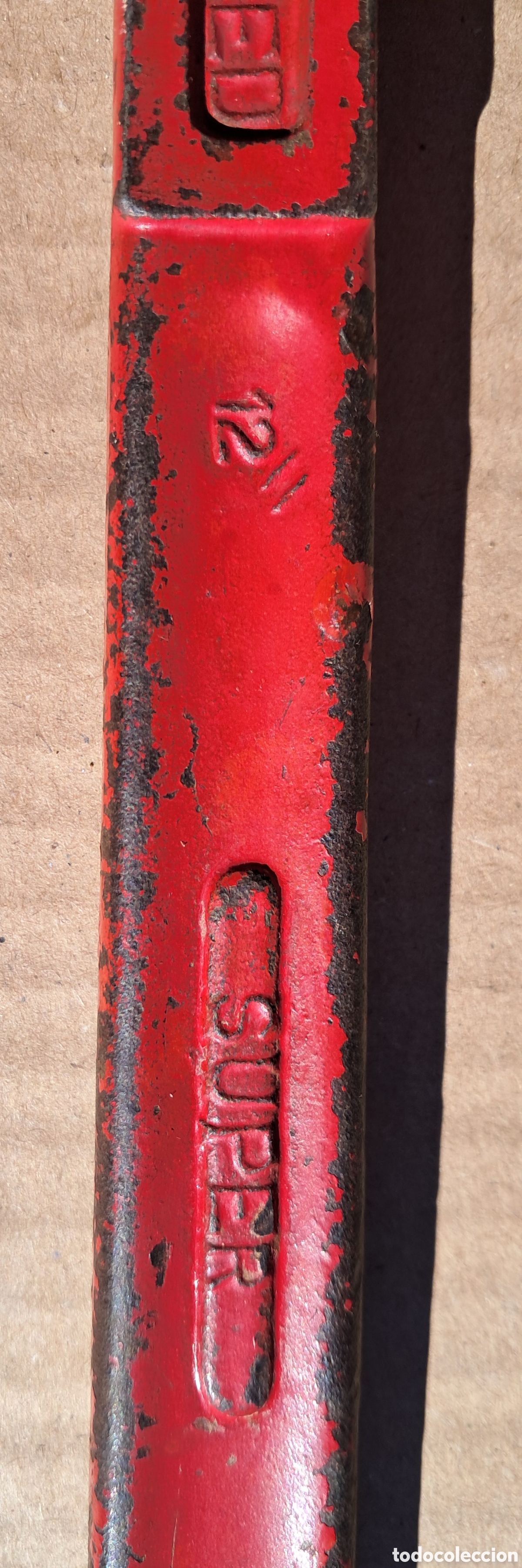 Antig&uuml;edades: Llave grifa o Stillson Super 12 - Foto 4