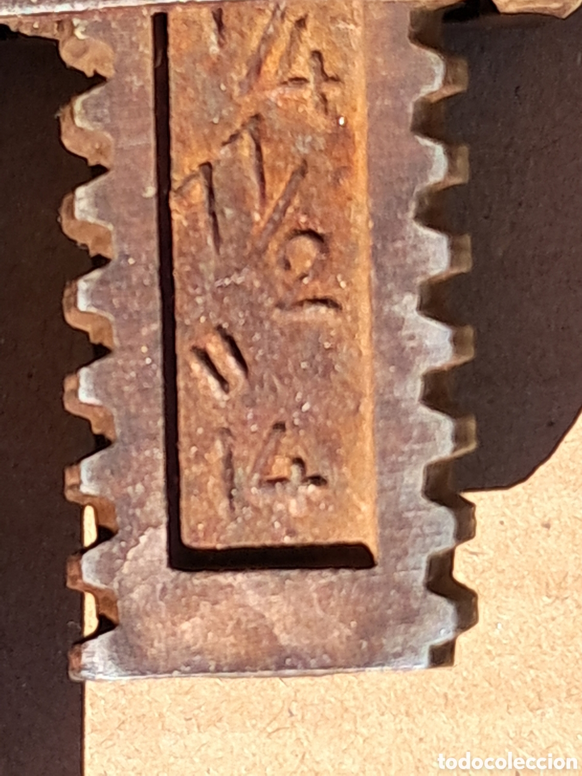 Antig&uuml;edades: Llave grifa o Stillson marca Lochan 12&rdquo; - Foto 4