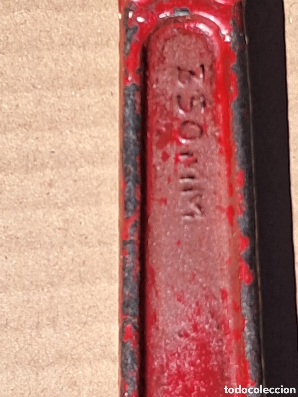Antig&uuml;edades: Llave grifa o Stillson marca Lochan 12&rdquo; - Foto 5