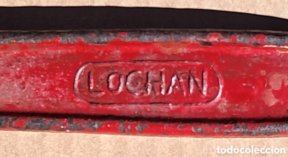 Antig&uuml;edades: Llave grifa o Stillson marca Lochan 12&rdquo;