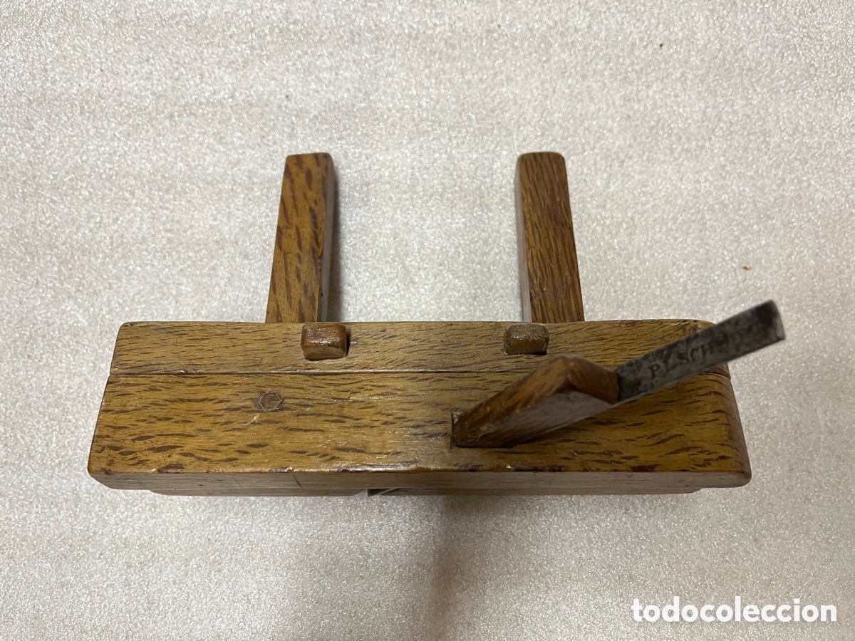 Antig&uuml;edades: Cepillo con cuchilla P. L. SCHMIDT - Foto 3