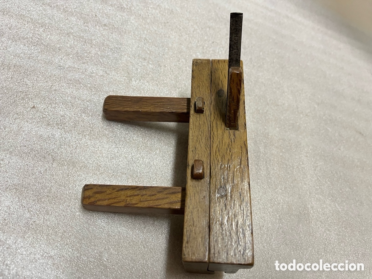 Antig&uuml;edades: Cepillo con cuchilla P. L. SCHMIDT - Foto 1