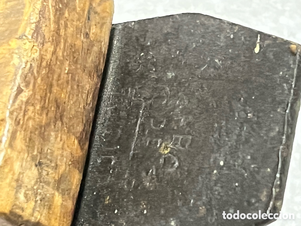 Antig&uuml;edades: Cepillo antiguo de carpintero de madera - Foto 7