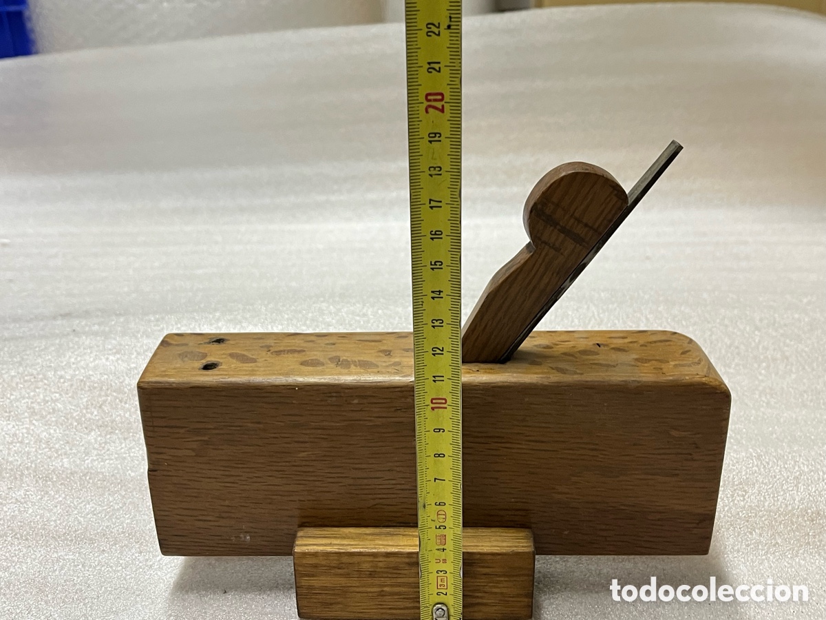 Antig&uuml;edades: Cepillo de carpintero con cuchilla Luckhaus &amp; G&uuml;nther - Foto 2