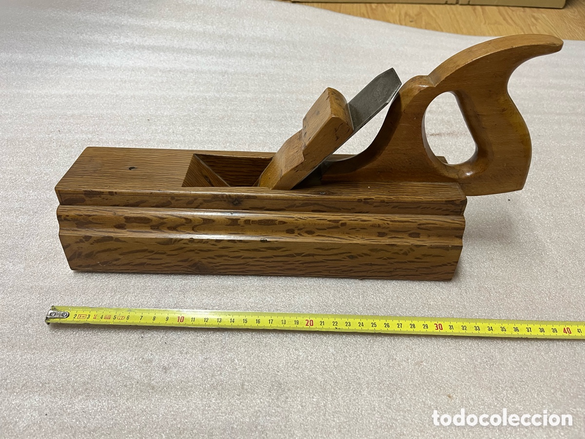Antig&uuml;edades: Cepillo de carpintero con con cuchilla PEUGEOT FR&Egrave;RES
