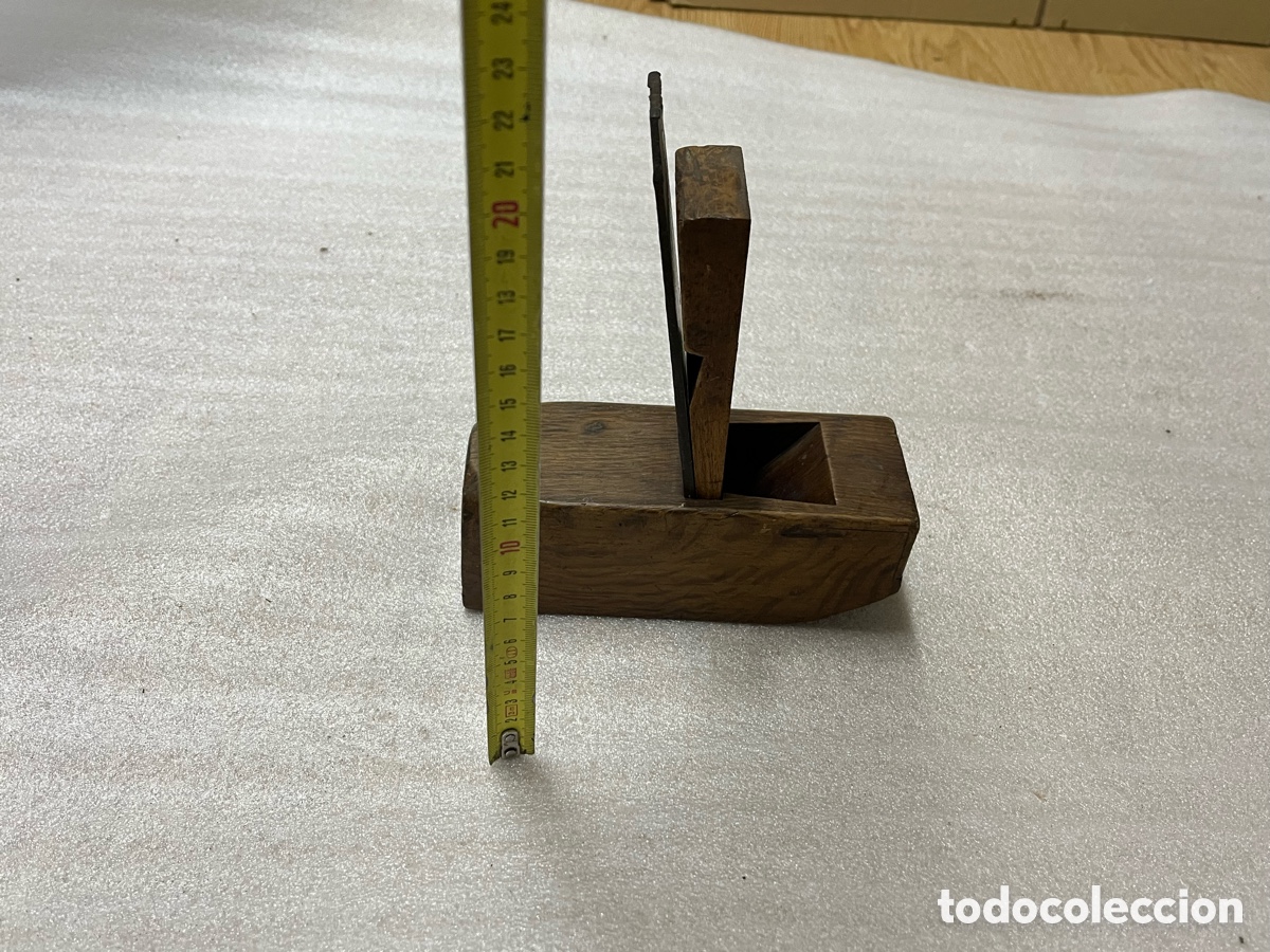 Antig&uuml;edades: Cepillo de carpintero con cuchilla dentada Peugeot Fr&egrave;res - Foto 2