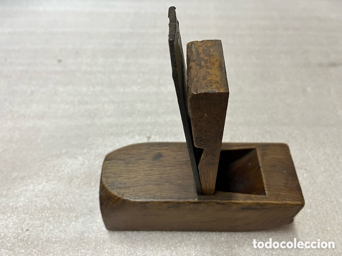 Antig&uuml;edades: Cepillo de carpintero con cuchilla dentada Peugeot Fr&egrave;res - Foto 3