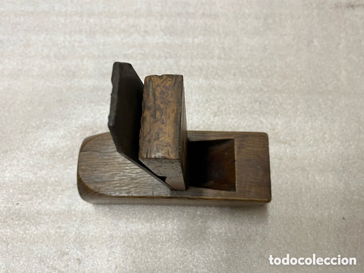 Antig&uuml;edades: Cepillo de carpintero con cuchilla dentada Peugeot Fr&egrave;res - Foto 4