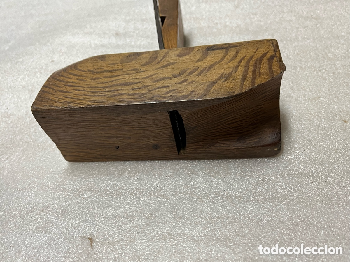 Antig&uuml;edades: Cepillo de carpintero con cuchilla dentada Peugeot Fr&egrave;res - Foto 7