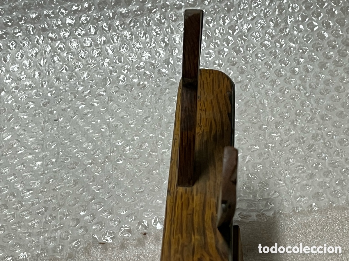 Antig&uuml;edades: Cepillo antiguo de molduras de doble cuchilla - Foto 14
